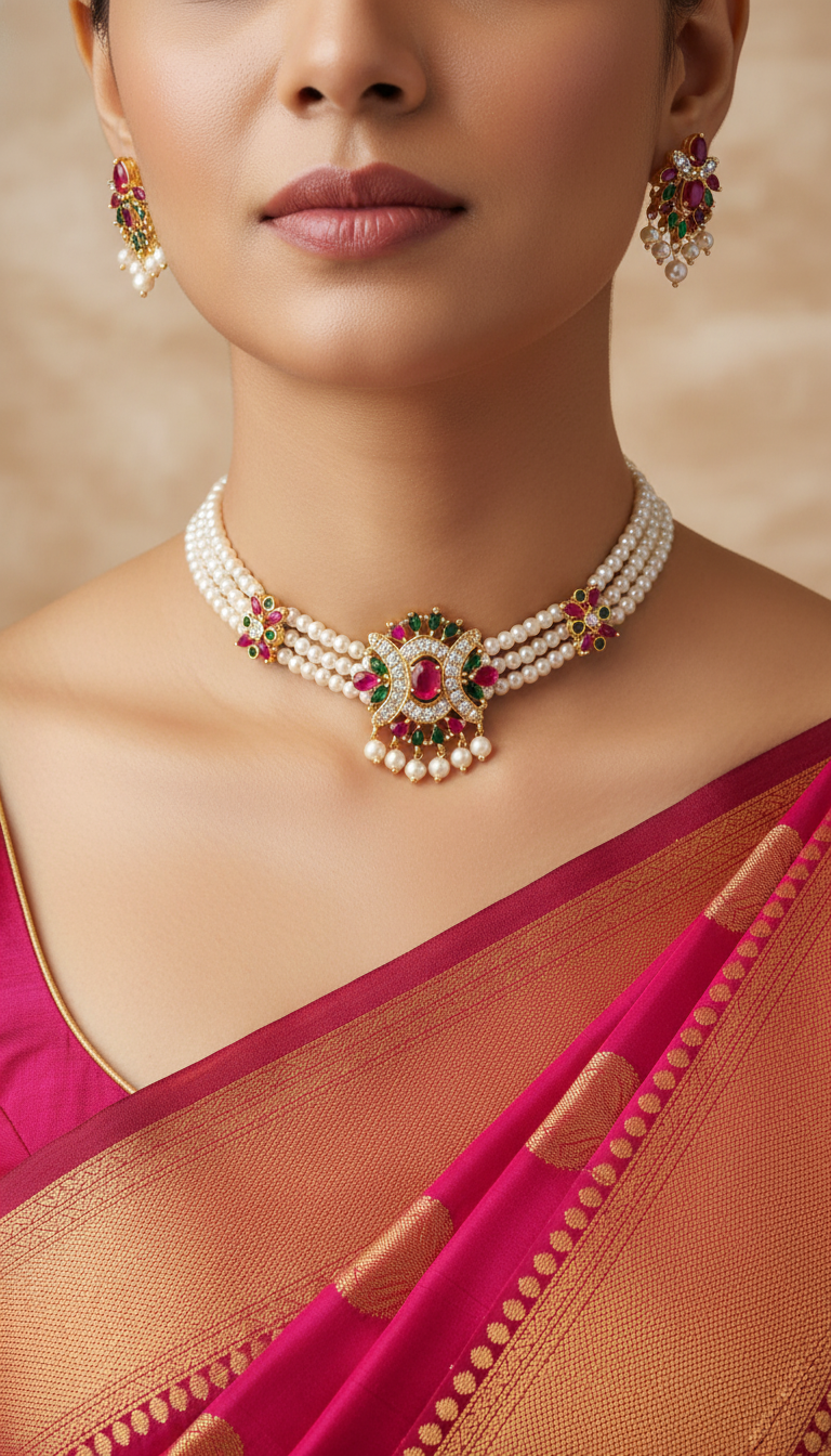 Traditional Moti Choker