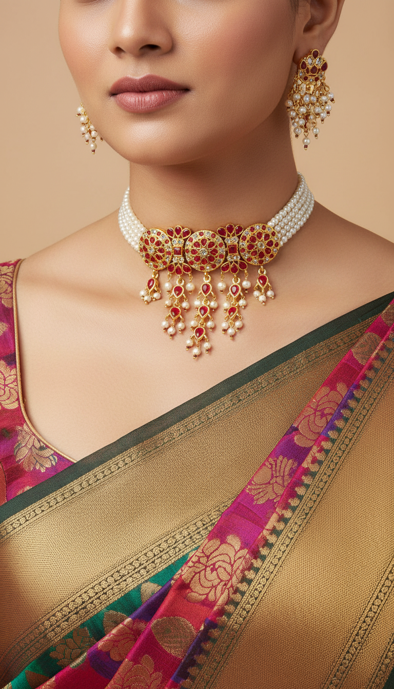 Traditional Moti Choker
