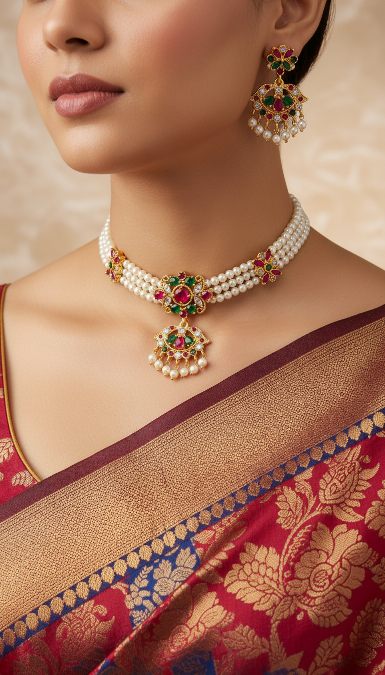 Traditional Moti Choker