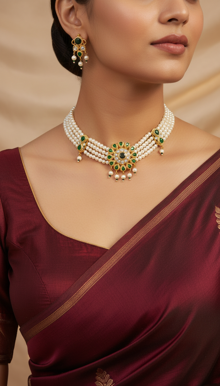 Traditional Moti Choker