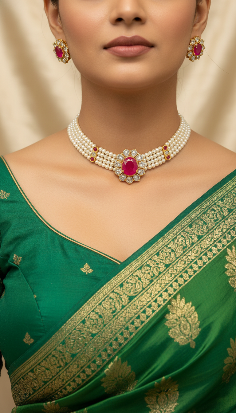 Traditional Moti Choker