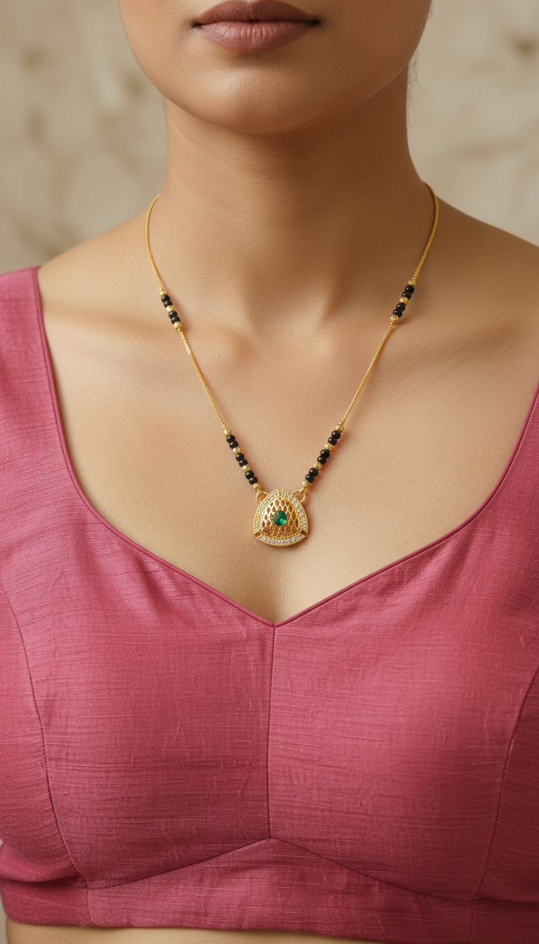 American Diamond Mangalsutra