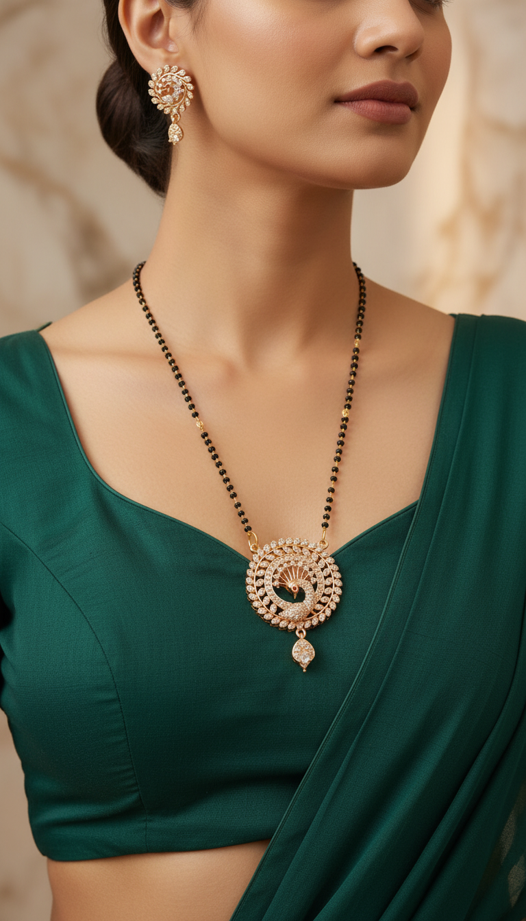 American Diamond Mangalsutra