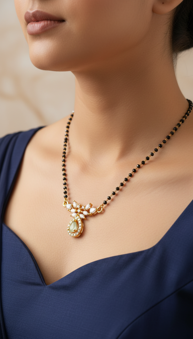 American Diamond Mangalsutra