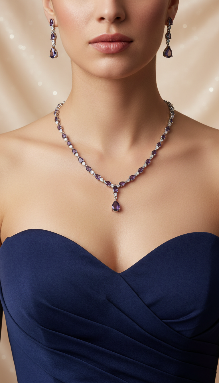 American Diamond Necklace