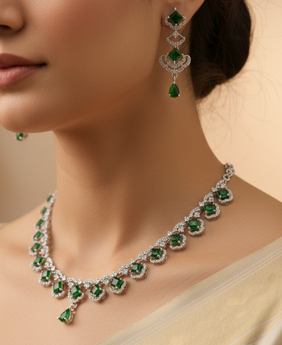 American Diamond Necklace
