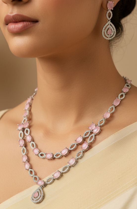 American Diamond Necklace